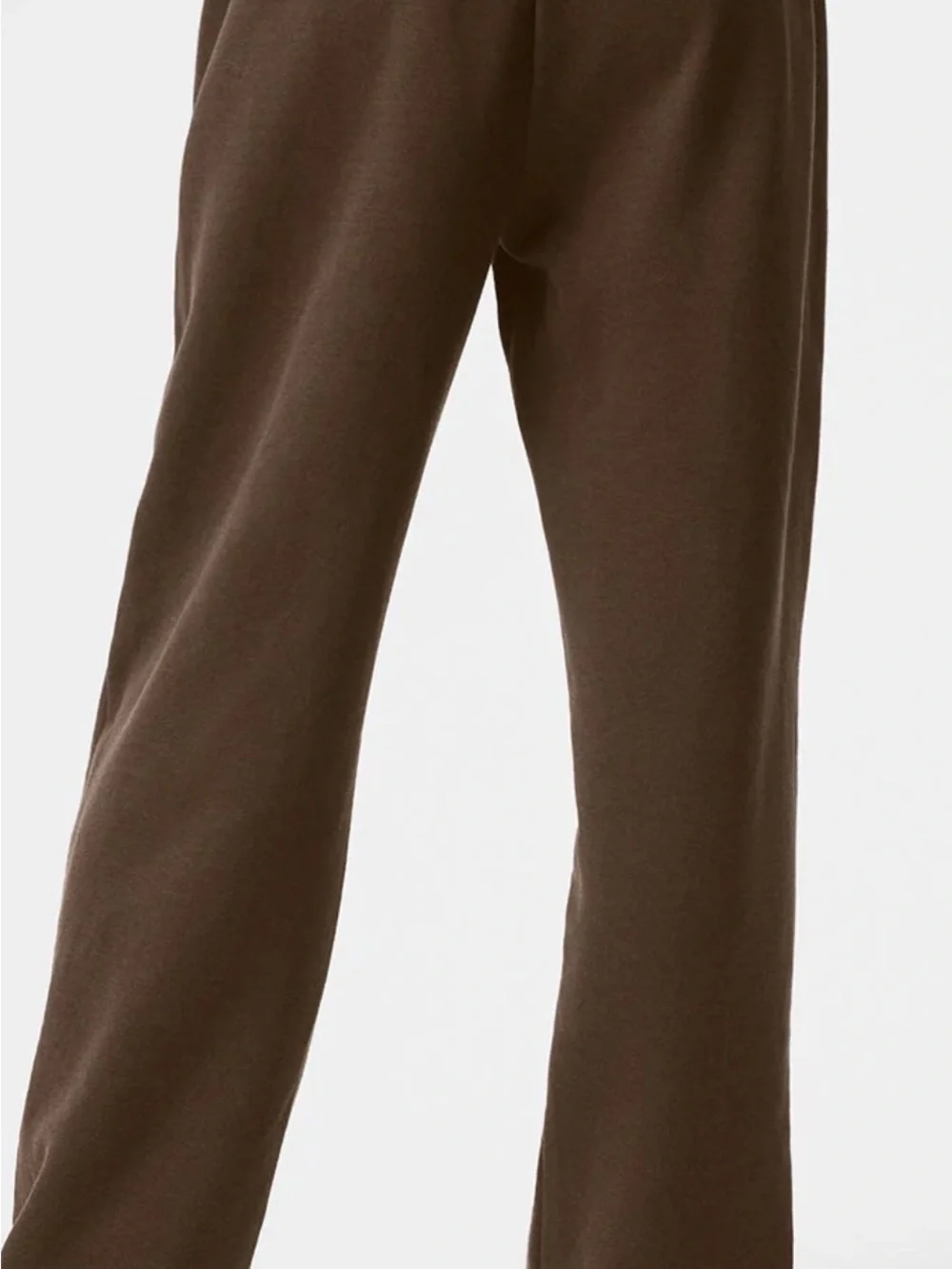 Alo Accolade Straight Leg Sweatpant Espresso size L